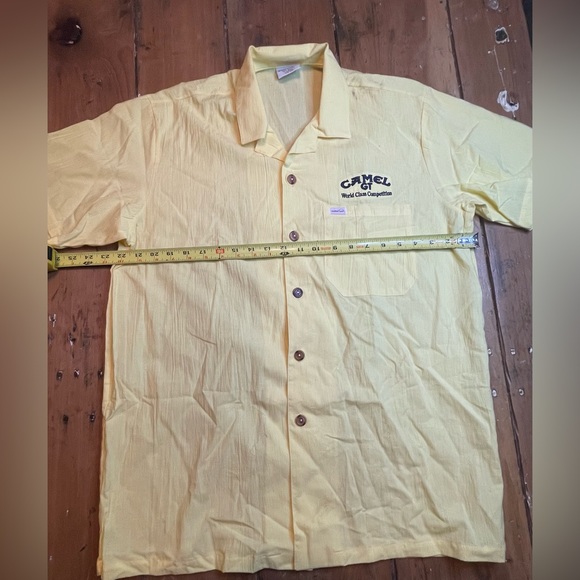 Rare Vintage Yellow Native Sun Camel GT world class competition shirt - Picture 2 of 6
